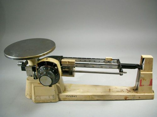 Vintage Ohaus Dial O Gram 2610g Balance Beam Scale - Used