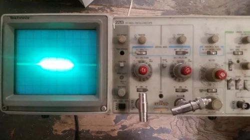 Tektronix 2213A 2-Channel 60MHz Portable Oscilloscope (As Is)
