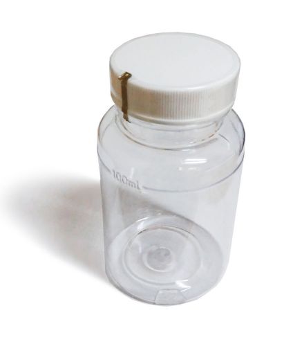 100ml water sampling bottles with sodium thiosulfate,sterile,100/case for sale