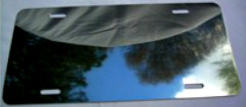 10pcs.040 6&#034;x12&#034; Super Bright Clear Aluminum License Plate/Car Tag Blanks,masked