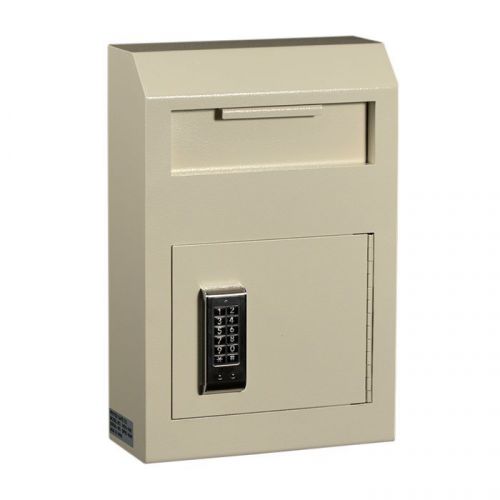Protex WDS-150E Wall Mount Drop Box with Electronic Lock For Bulky Items