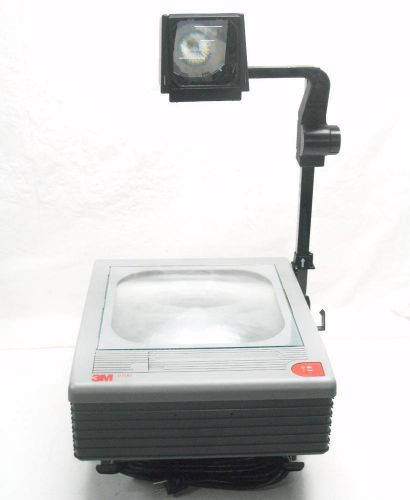 3M 9100 PORTABLE OVERHEAD PROJECTOR Refurb. w/ 2 NEW ENX LONG LIFE LAMPS