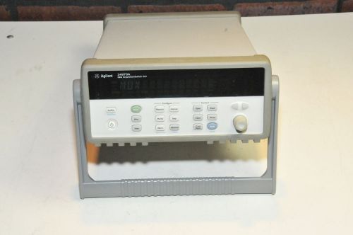 Agilent 34970A Data Acquisition Switch with 1x 34901A 20ch Mux Module