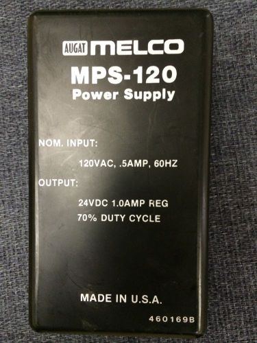AUGAT MELCO model MPS-120 Power Supply for Phone System Equipment