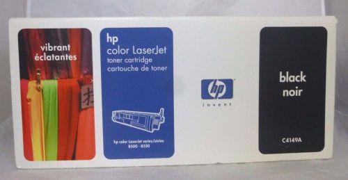 HP Color LaserJet Series 8500 &amp; 8550 Toner Cartridge C4149-00905: Black C4149A