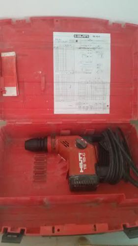 HILTI TE 15-C Rotary hammer drill (works well, w/ brand new chuck &amp; side handle)