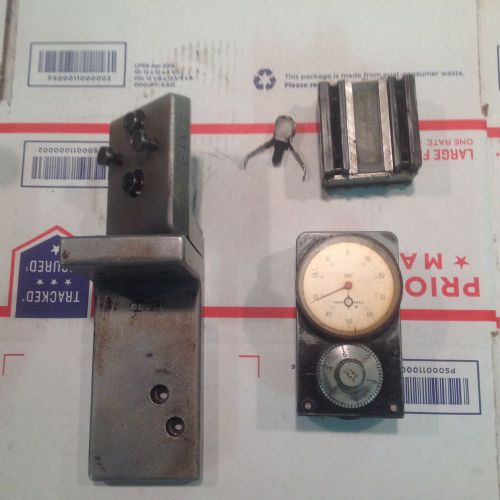 Southwestern Industries trav-a-dial with bracket for South Bend heavy 10