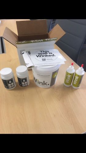 Dry Erase Paint &#034;Wink&#034; By Wolf Gordon , 200 Sq/ft Kit!!!!!!!