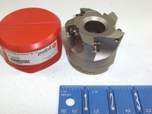 PALBIT 2-1/2&#034; HIGH FEED INDEXABLE FACE MILL