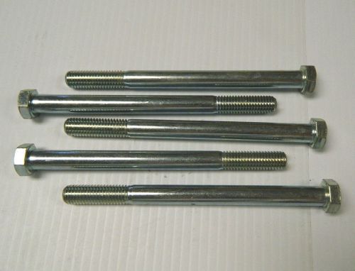 NEW LOT OF 5 FASTENAL HEX HD CAP SCREW 1/2-13 X 6-1/2&#034; L