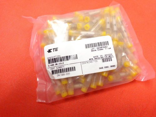 D436-38-cold connector; splice; straight; 14-12 awg; yellow dw-es/auto (100 per) for sale
