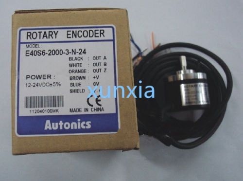 1PC AUTONICS  NEW In Box E40S6-2000-3-N-24 increamental export rotary encoder