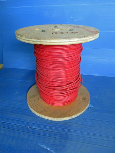 Srml wire red 12 awg 700&#039; ft fiber glass braid appliance hi temp motor stage for sale