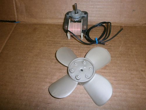 Used Battery Charger Cooling Fan  Motor &amp; New Blade