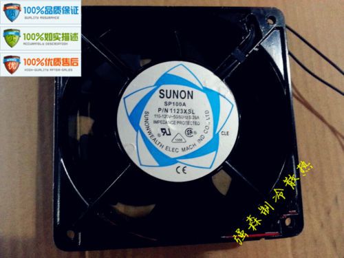 SUNON 120mm AC110-120V Aluminum Body Cooling Fan Computer Free Shipping