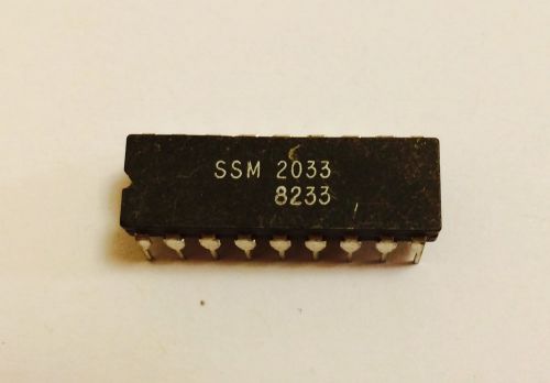 SSM2033 VCO chip used in Korg mono/poly and Emu synthesizers