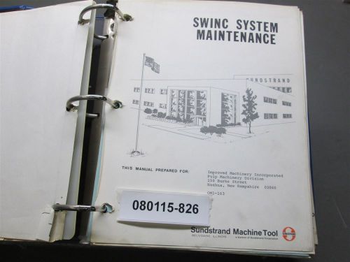 White-Sundstrand Micro Swinc Maintenance Training Manual