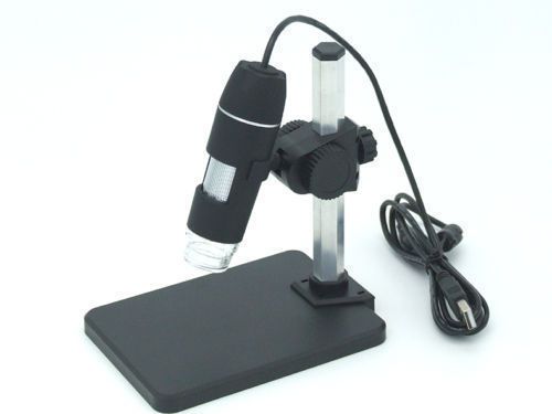 25CM Working Distance 1-500X HD USB Digital Electronic Microscope for PCB l