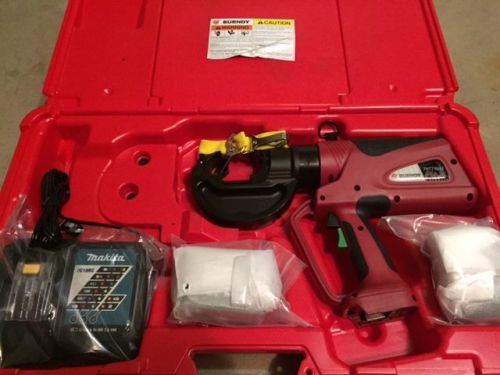 New burndy patriot pat750li hydraulic self-contained 12 ton crimping tool! for sale