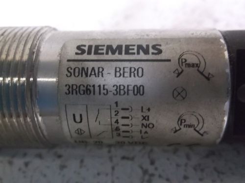 SIEMENS 3RG6115-3BF00 SENSOR 24VDC *USED*