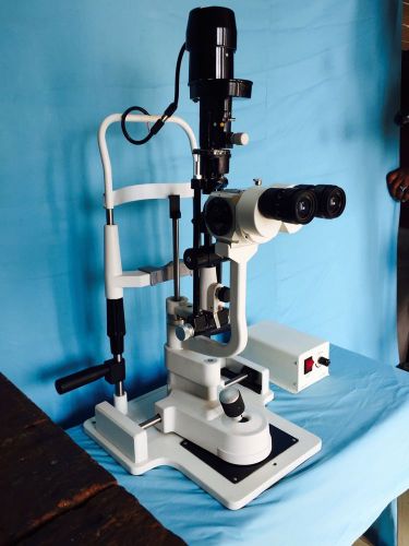 5 step microscope slit lamp with wireless camera for sale