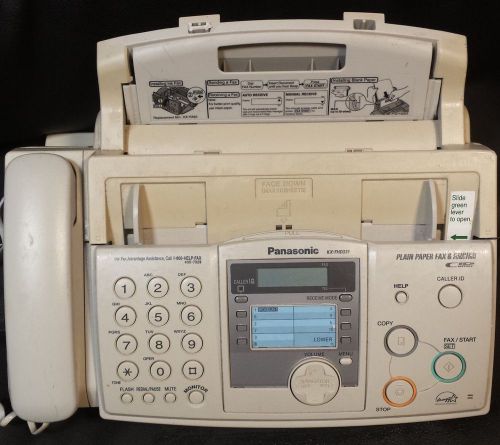 Pasonic KX-FHD331 Fax Machine and 4 Rolls of Fax Film; Great Deal!