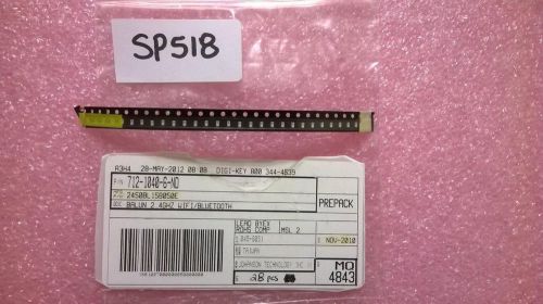 Sp518 lot of 28 pcs johanson  2450bl15b050e balun 2.4ghz wifi/bluetooth 0805 smd for sale