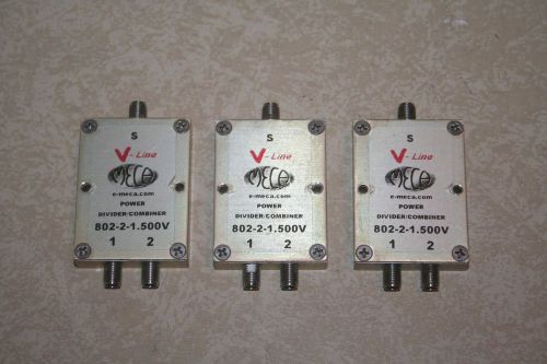 QTY-3, V-Line MECA 802-2-1.500V Power Divider / Combiner