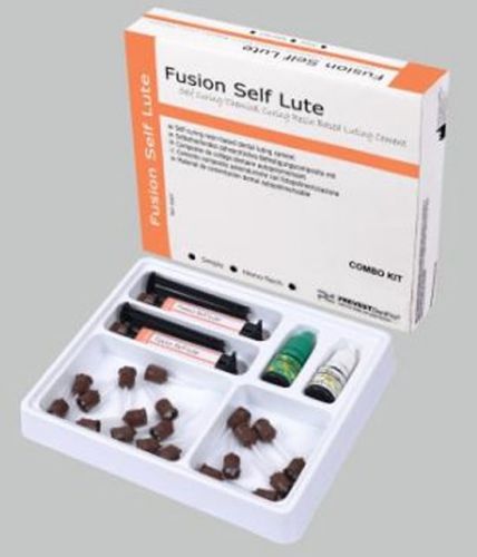 Dental  cements &amp; liners fusion self lute combo pack for sale