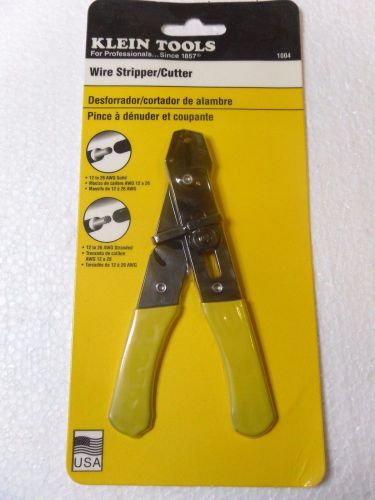 Klein Tools  Wire Stripper/Cutter 12-26 AWG Solid and Stranded 1004 with Spring