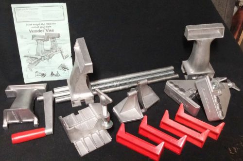 Cast Aluminum DRI Industries Workshops VUNDER VISE 1982 Universal Bench Clamp ++