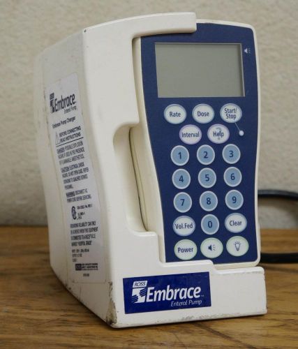 ROSS EMBRACE ENTERAL FEEDING PUMP &amp; CHARGER !!!         G16