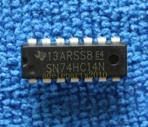 10pcs SN74HC14N HEX SCHMITT-TRIGGER INVERTERS DIP-14