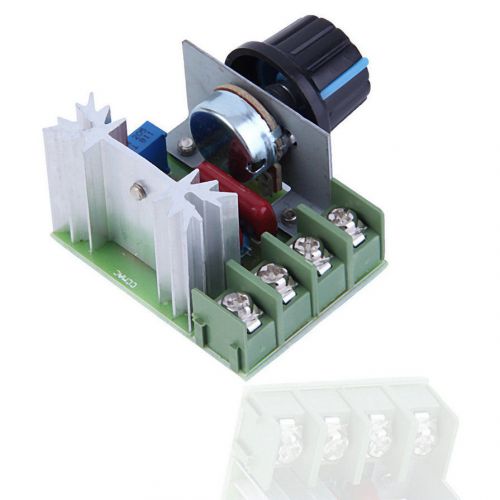 4000W AC 220V SCR Voltage Regulator Speed Controller Dimmer Thermostat H2