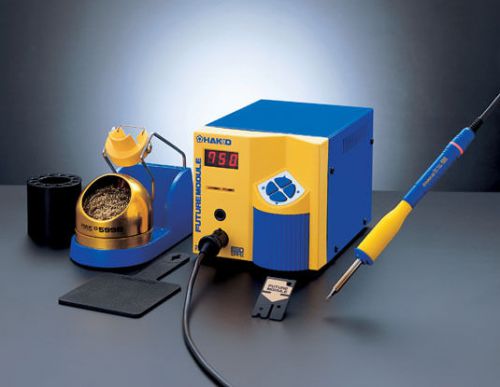 Hakko soldering iron station fm-202 esd - factory refurbished complete #1 for sale