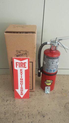 New 2015 Buckeye Fire Extinguisher 5lb (New Tag)