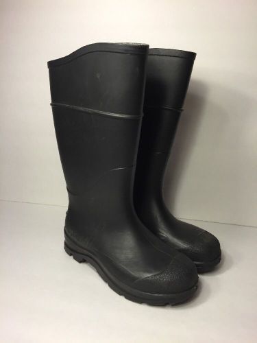 NEW Servus HEAVY DUTY Size 13 black Rubber work BOOTS Made in USA