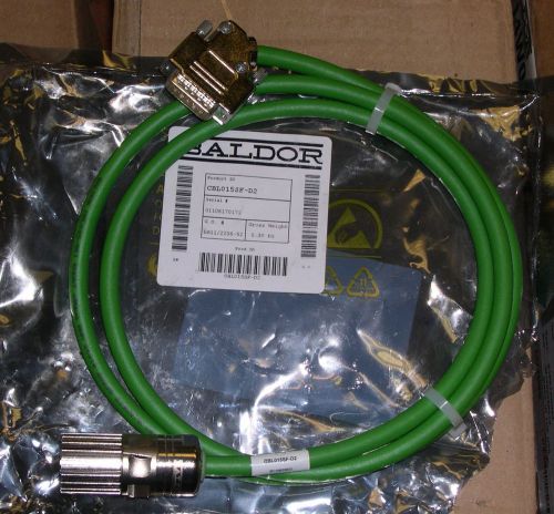 Baldor, servo motor feedback cable, cbl015sf-d2, slightly used for sale