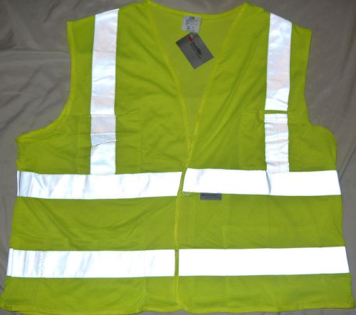 Bnwt 3m scotchlite reflective safety vest size m/l class-3 for sale