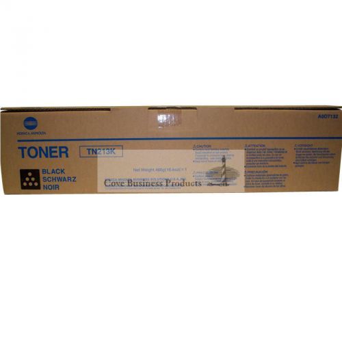 GENUINE KONICA MINOLTA BIZHUB C203 / C253 BLACK TONER CARTRIDGE TN213K A0D7132