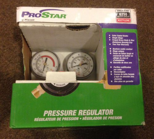 Praxair ProStar Series G250-15-510 MEDIUM DUTY Pressure Regulator..