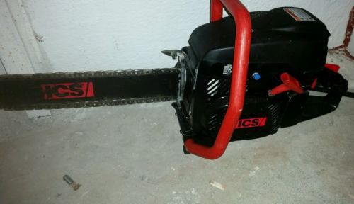 Ics 695f4 &#034; gas concrete chain saw masonry chainsaw. 18&#034; chain. used very little for sale