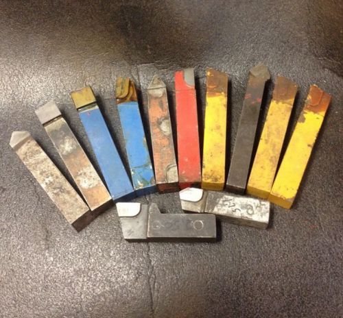 Lot 3/4 Carbide Tipped Tool Metal Lathe Turning Bit Machinist Southbend Clausing