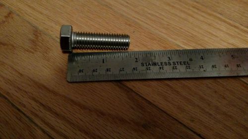 20 1 3/4 x 1/2-13 stainless bolts