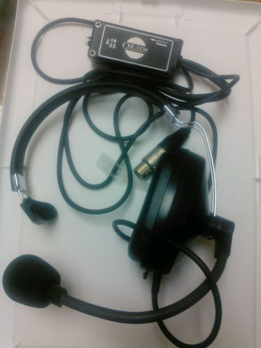 Clear-com smq-1 que-com single ear headset