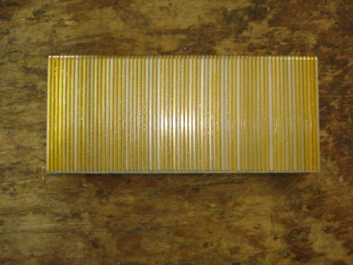 N21 2&#034; Inch 7/16&#034; CROWN 16 GAUGE 10,000 COUNT WIRE GALVANIZED STAPLE