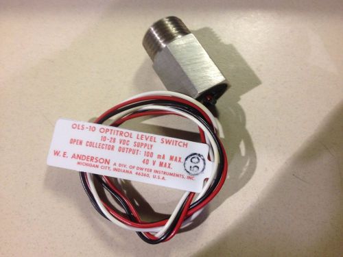 New w.e. anderson - dwyer ols-10 optical level switch for sale