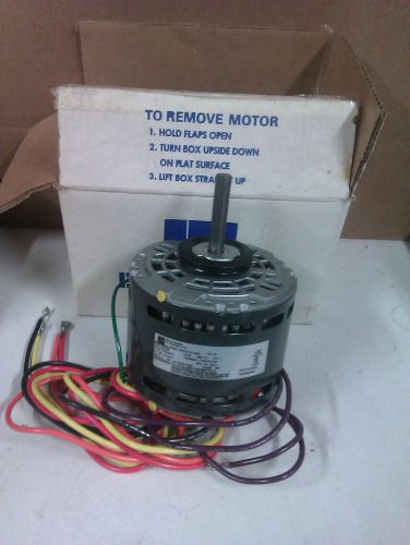 Emerson FURNACE BLOWER MOTOR K55HXFCK-3262 1/4 HP 1075 RPM 230V 1 Phase X100