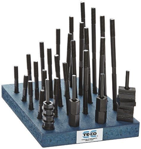 Te-co 20607 38 piece t-nut and stud kit, 1/2&#034;-13 stud x 11/16&#034; table t-slot for sale