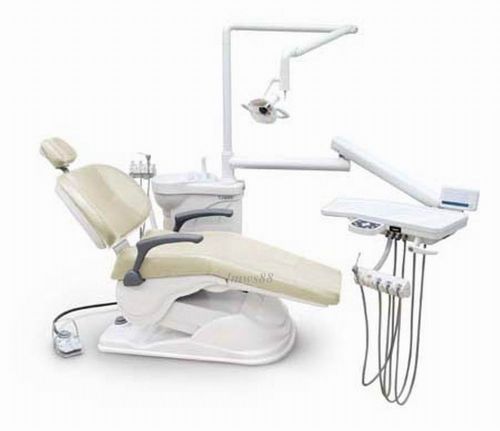 Computer controlled dental unit chair fda/ce approved a1 model soft leather lmws for sale